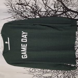 Sleeman Game Day Long Sleeve Dark Green T-shirt